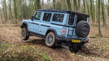 Ineos Grenadier Goodwood - off-road rear 